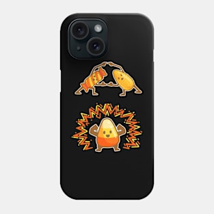 Candy Corn Fusion Subtle Anime Funny Halloween Phone Case