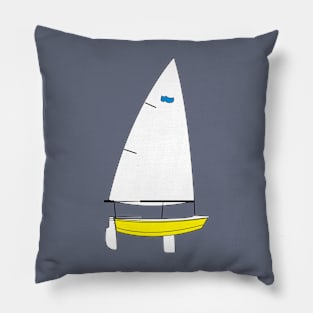 Sabot Sailboat Pillow