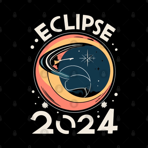 eclipse 2024 by vaporgraphic