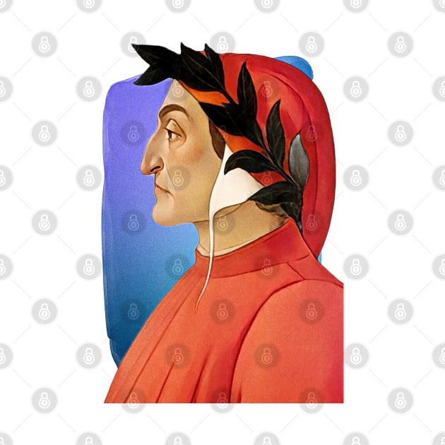 Italian Poet Dante Alighieri illustration by Litstoy 