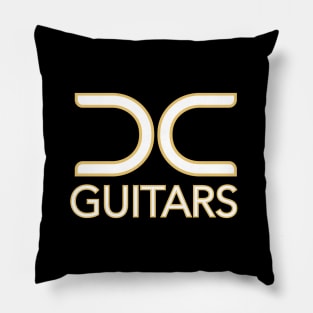 DC Guitars logo shirt Pillow