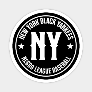 New York Black Yankees - Negro League Baseball - Tribute Magnet