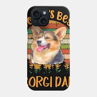 World'S Best Corgi Dad (290) Phone Case