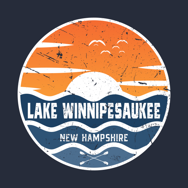 Lake Winnipesaukee Lake Winnipesaukee Long Sleeve TShirt TeePublic