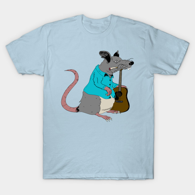 Disover Rockin Rat - Rock Lover - T-Shirt