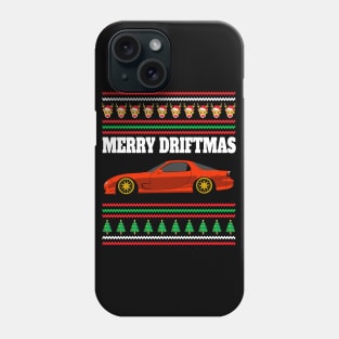 Mazda RX-7 FD Merry Driftmas Phone Case