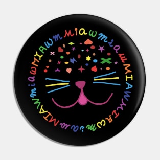 Cat Miaw Lovers Pin