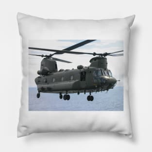 RAF Chinook up close and personal Pillow