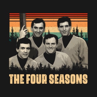 Legendary Doo-Wop Vibes The Seasons T-Shirt