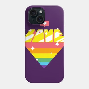 Love who you are, Gay Pride Month Gift Phone Case