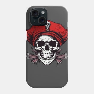 Pirate skull Phone Case