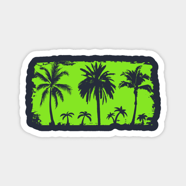 Palm trees Magnet by PallKris