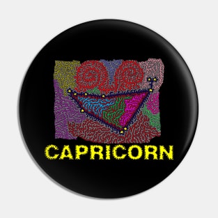 Constellation Capricorn Pin