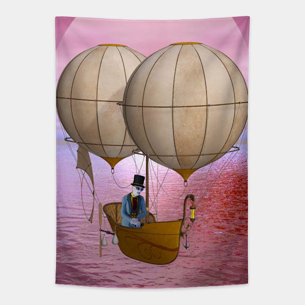 Fantasy Voyage Tapestry by icarusismartdesigns