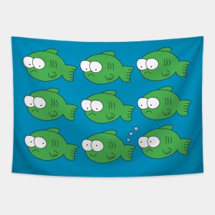 Fish Fart Tapestry