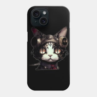 Time Traveling Cat Phone Case