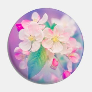 Pretty Pink Petals Pin