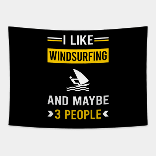 3 People Windsurfing Windsurf Windsurfer Tapestry