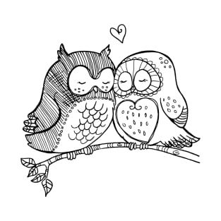 Owls Love T-Shirt