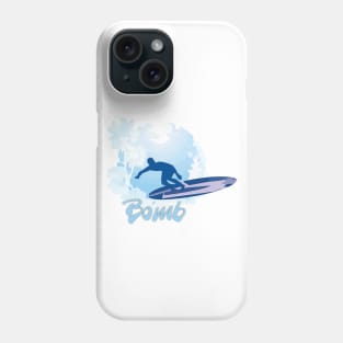 Bomb Surfing Design Phone Case