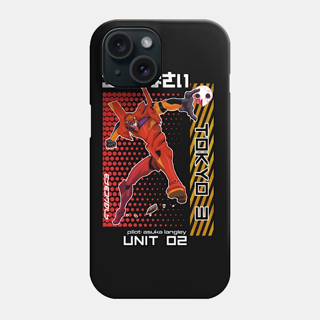 EVA 02 Phone Case by ETERNALS CLOTHING