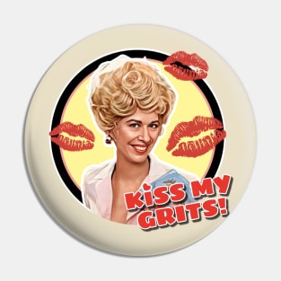 Kiss My Grits Pin