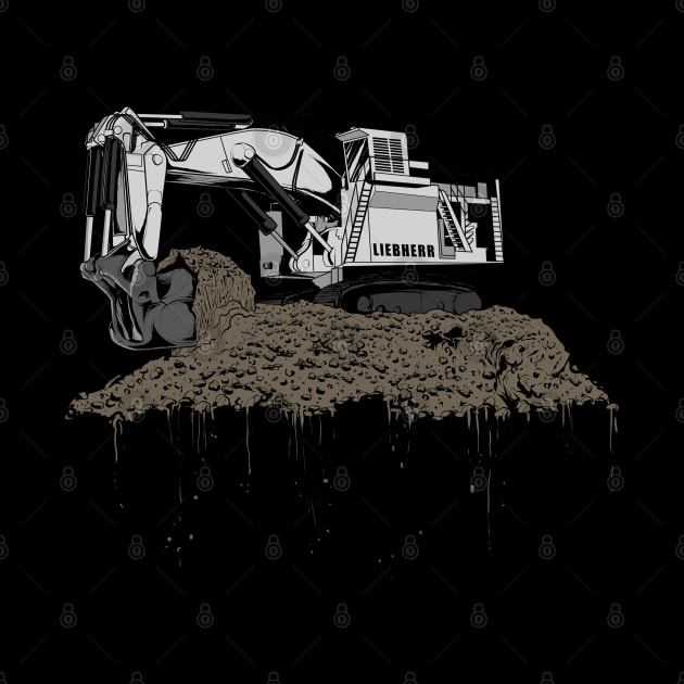 Excavator Loading by damnoverload