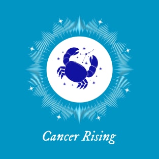 Cancer Rising Astrology Chart Zodiac Sign Ascendant T-Shirt