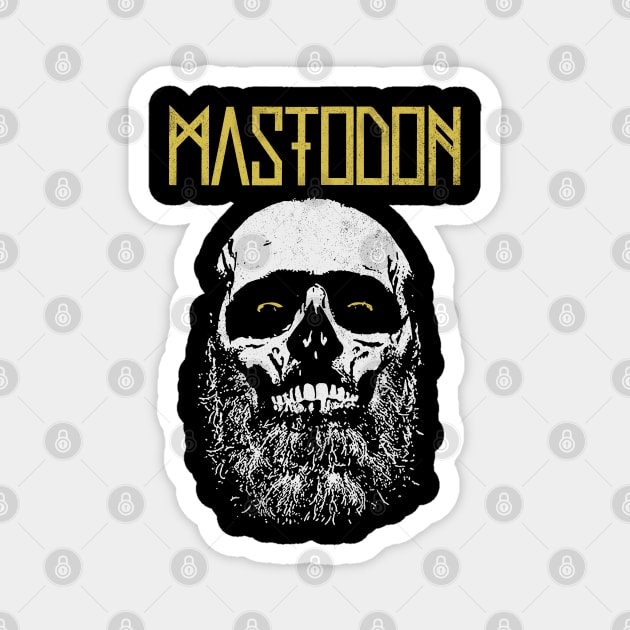 Mastodon Band Magnet by statham_elena