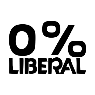 0% liberal T-Shirt