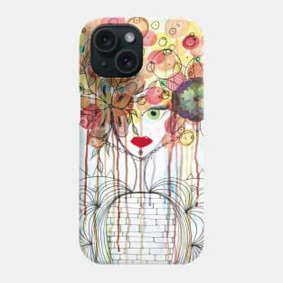 Victorian Punk Watercolor Phone Case