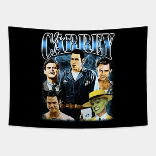 Jim Carrey - 90's bootleg design Tapestry