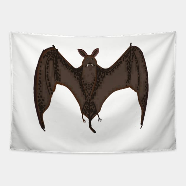 Vampire Bat Tapestry by jandavies