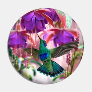 Hummingbird Pin