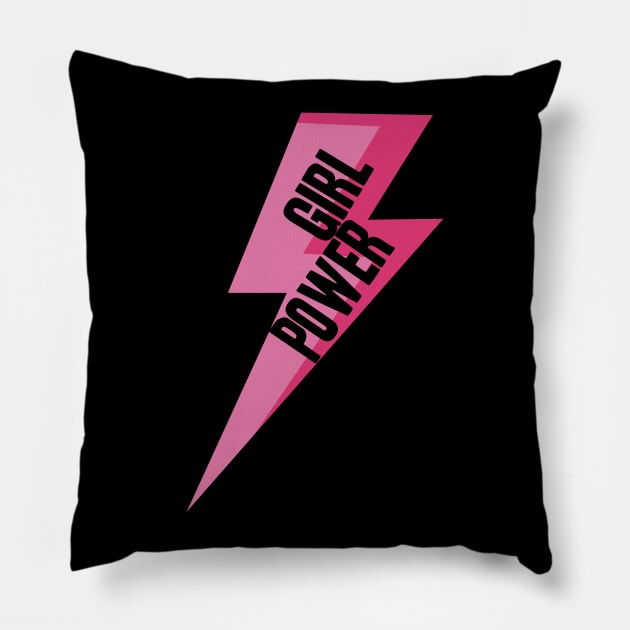 Girl Power Pillow by Nataliatcha23