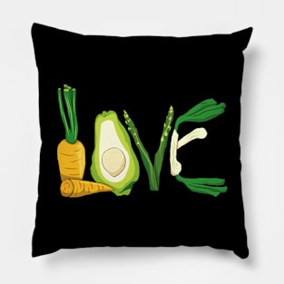 Vegan Vegetable Gardening Pillow