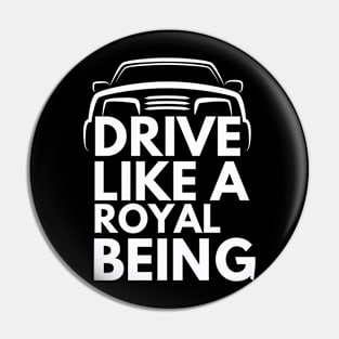 Royal drive car Pin