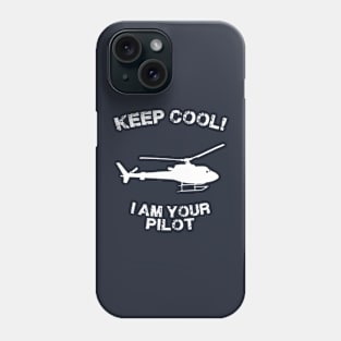 Because I'm The Captain aviation airpane pilot gift idea present Phone Case