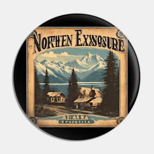 norther exposure Alaska snowy mountain Pin