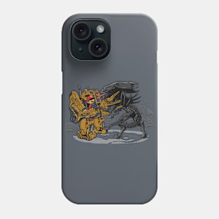 Alien Fighting Phone Case