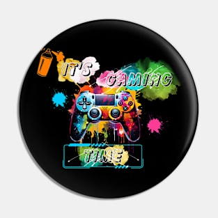 It's Gaming Time Pin