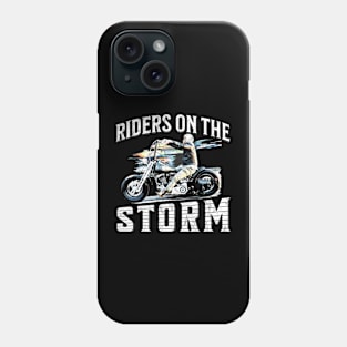 Riders On the Storm Biker Motorcycle Phone Case