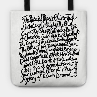 Charles Dickens Novels Tote