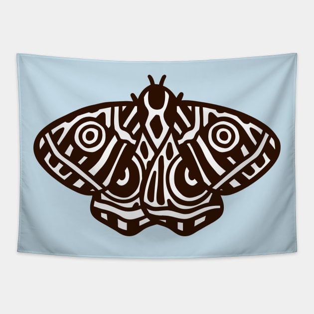 Moth Tapestry by il_valley