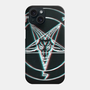 3D Pentagram Fuzz Phone Case