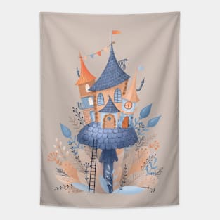 Fairy castle Tapestry