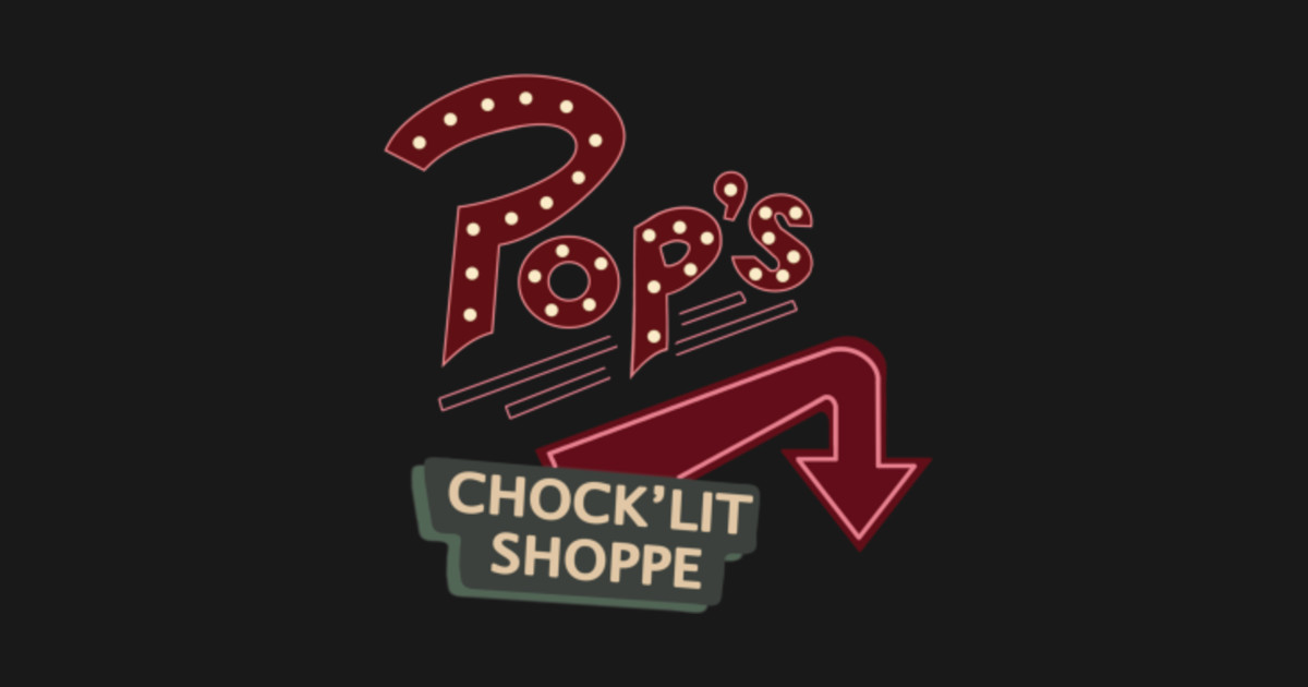  Riverdale  Pop  s Chock lit Shoppe Riverdale  Sticker  