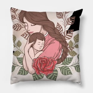 happy mothers day shirt gift Pillow
