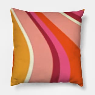 Abstract vintage illustration Pillow