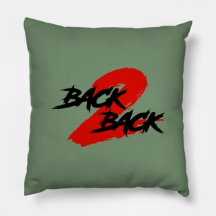BACK2BACK2bsf Pillow